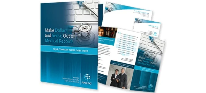 Presentation Folders Branded for Certified Legal Nurse Consultants