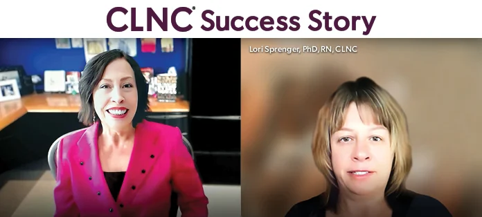 CLNC® Success Story: CLNC Consultant Lori Sprenger Shares How Working With the Attorney, Not For the Attorney, Has Changed Her Life